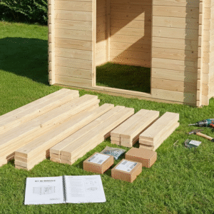 Kit Caseta de Jardín DIY